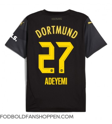 Borussia Dortmund Karim Adeyemi #27 Udebanetrøje 2024-25 Kortærmet